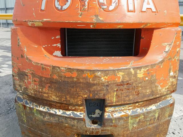 85681 - 2004 TOYOTA FORKLIFT ORANGE photo 7