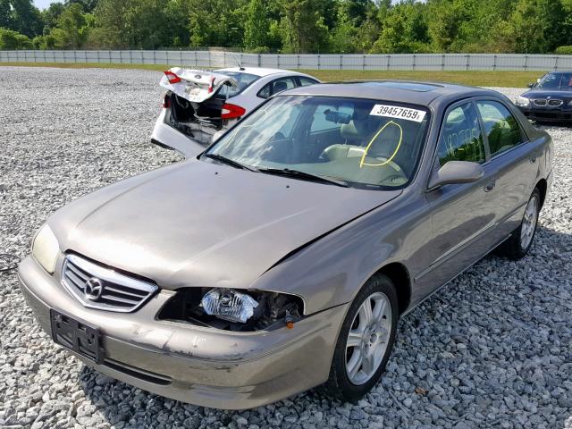 1YVGF22DX15200973 - 2001 MAZDA 626 ES GOLD photo 2