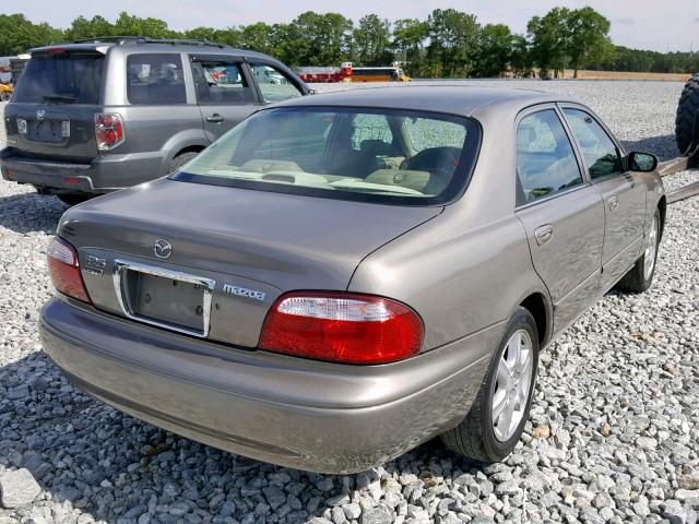 1YVGF22DX15200973 - 2001 MAZDA 626 ES GOLD photo 4