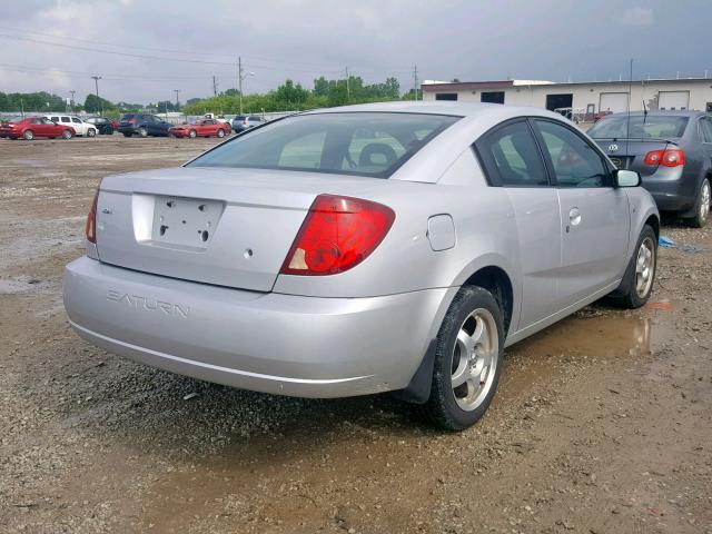 1G8AW12F64Z134744 - 2004 SATURN ION LEVEL SILVER photo 4