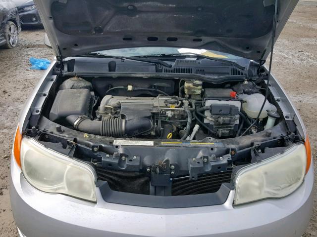 1G8AW12F64Z134744 - 2004 SATURN ION LEVEL SILVER photo 7