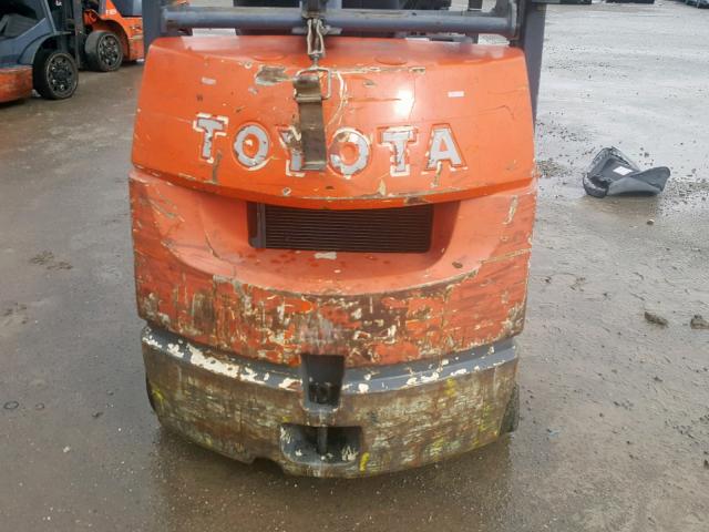 80113 - 2003 TOYOTA FORKLIFT ORANGE photo 7