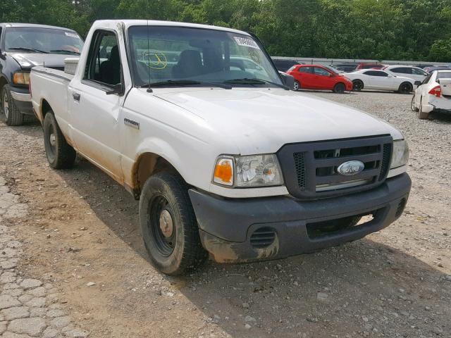 1FTYR10D48PA37007 - 2008 FORD RANGER WHITE photo 1