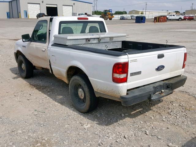 1FTYR10D48PA37007 - 2008 FORD RANGER WHITE photo 3