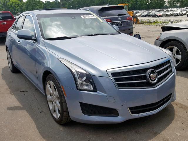 1G6AA5RX7D0130235 - 2013 CADILLAC ATS BLUE photo 1