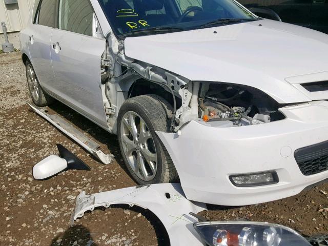 JM1BK343781171505 - 2008 MAZDA 3 HATCHBAC WHITE photo 9