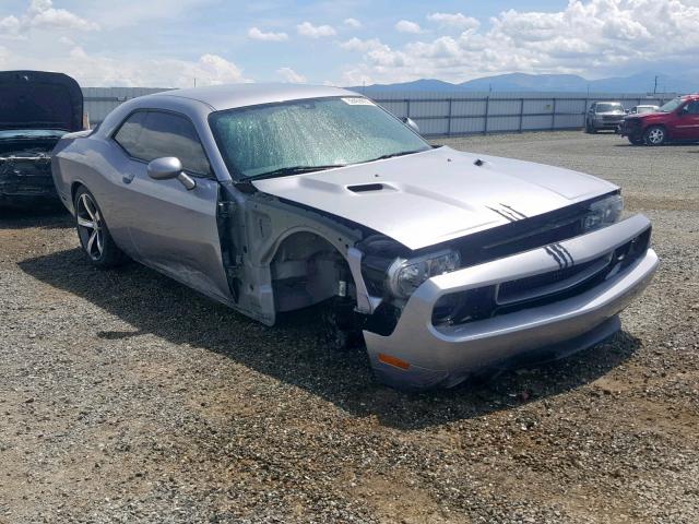 2C3CDYAG1EH229810 - 2014 DODGE CHALLENGER SILVER photo 1