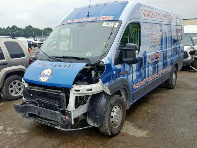 3C6URVJG9HE550436 - 2017 RAM PROMASTER 蓝色 照片 2