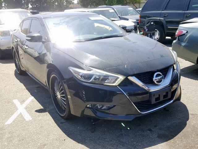 1N4AA6AP4HC377933 - 2017 NISSAN MAXIMA 3.5 BLACK photo 1