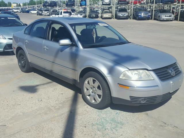 WVWRH63B22P033561 - 2002 VOLKSWAGEN PASSAT GLX SILVER photo 1