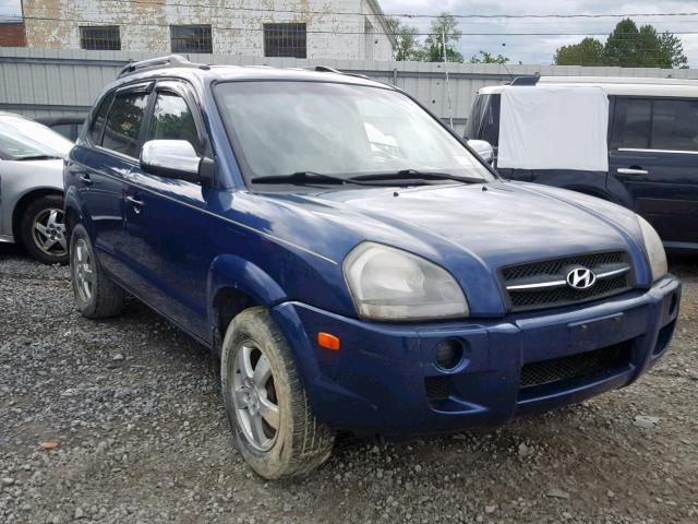 KM8JM12B86U303277 - 2006 HYUNDAI TUCSON GL BLUE photo 1