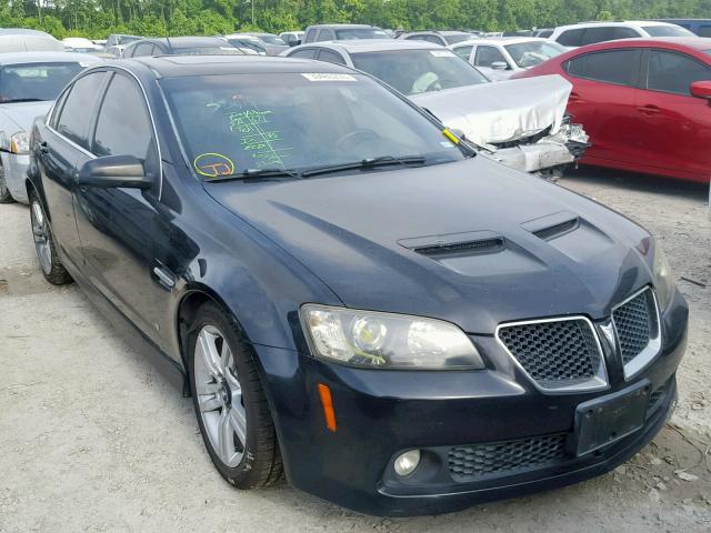 6G2ER57758L148156 - 2008 PONTIAC G8 BLACK photo 1