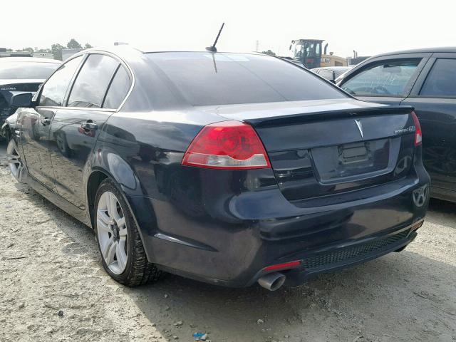 6G2ER57758L148156 - 2008 PONTIAC G8 BLACK photo 3