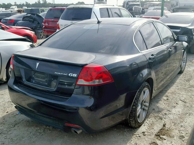 6G2ER57758L148156 - 2008 PONTIAC G8 BLACK photo 4