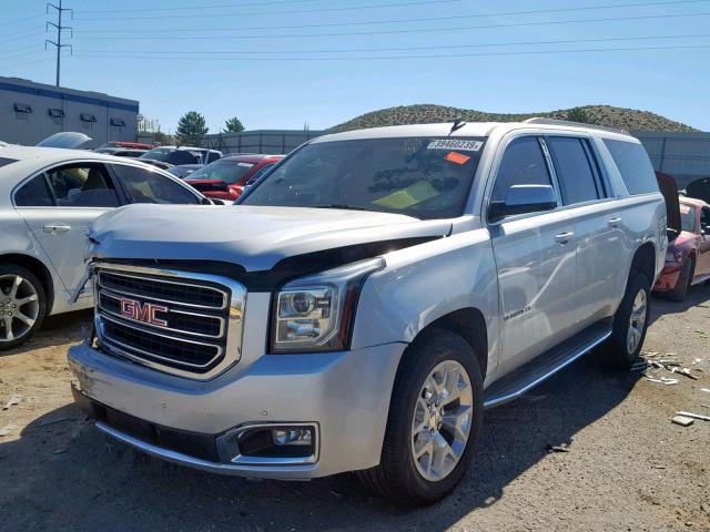 1GKS2GKC5FR278713 - 2015 GMC YUKON XL K SILVER photo 2