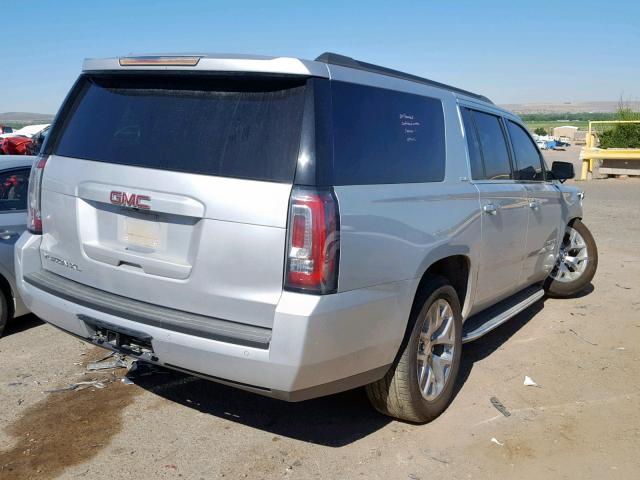 1GKS2GKC5FR278713 - 2015 GMC YUKON XL K SILVER photo 4