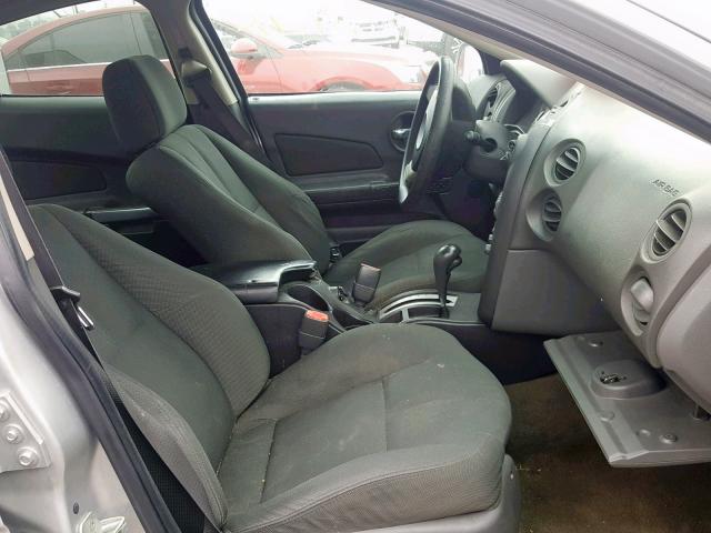 2G2WP522341249148 - 2004 PONTIAC GRAND PRIX SILVER photo 5