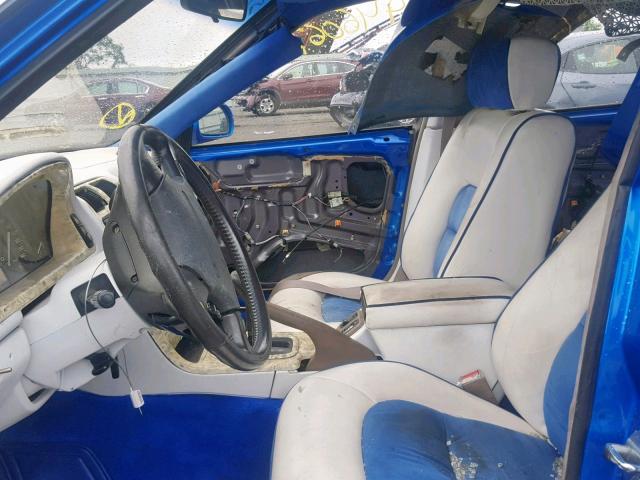 JH4KA7675NC032952 - 1992 ACURA LEGEND LS BLUE photo 5