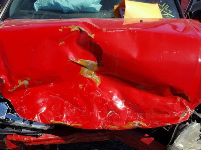 1HGEM21174L050798 - 2004 HONDA CIVIC DX V RED photo 7