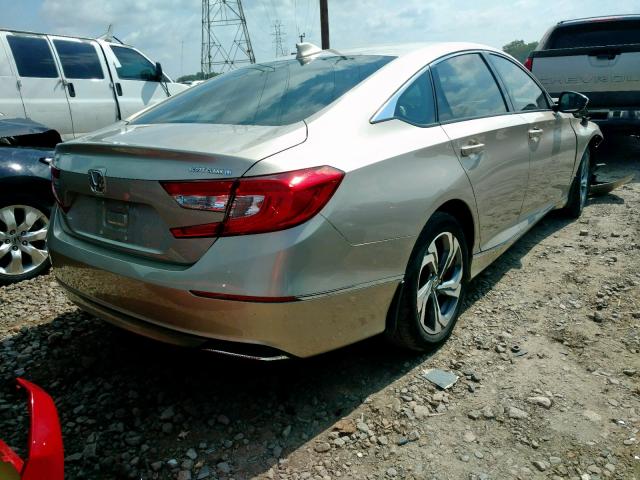 1HGCV1F55JA152912 - 2018 HONDA ACCORD EXL GOLD photo 4