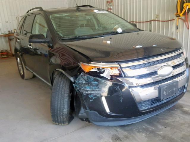 2FMDK3JC8BBB46892 - 2011 FORD EDGE SEL BLACK photo 1