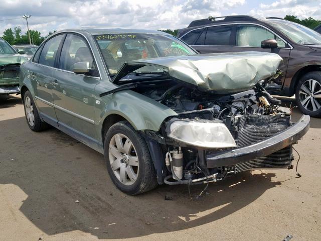 WVWTH63BX3P457898 - 2003 VOLKSWAGEN PASSAT GLX 绿色 照片 1