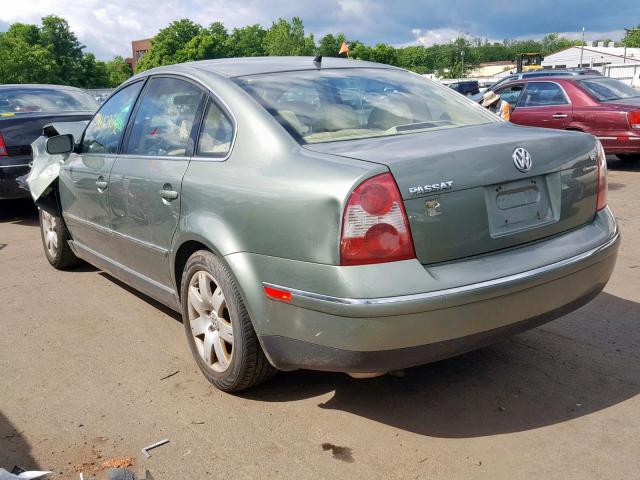 WVWTH63BX3P457898 - 2003 VOLKSWAGEN PASSAT GLX 绿色 照片 3