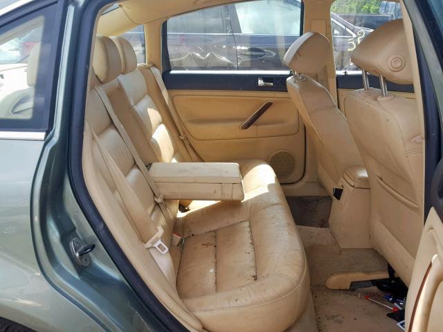 WVWTH63BX3P457898 - 2003 VOLKSWAGEN PASSAT GLX 绿色 照片 6
