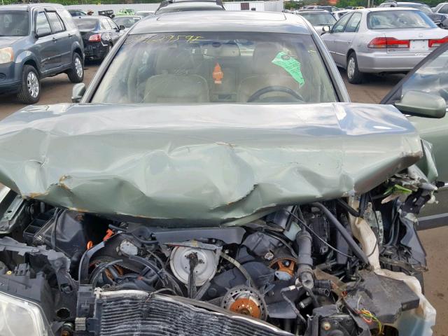 WVWTH63BX3P457898 - 2003 VOLKSWAGEN PASSAT GLX 绿色 照片 7