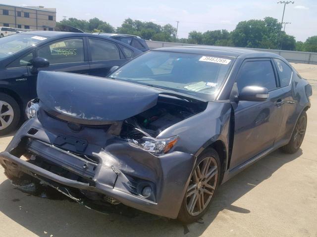 JTKJF5C71B3014802 - 2011 TOYOTA SCION TC გრაფიტი ფოტო 2