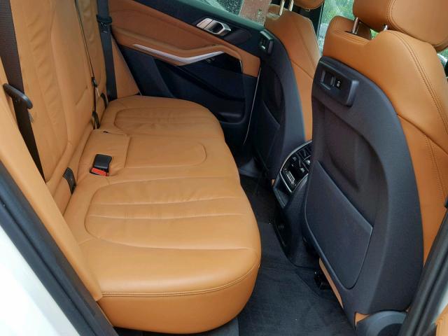 5UXCR6C51KLK81397 - 2019 BMW X5 XDRIVE4 WHITE photo 6