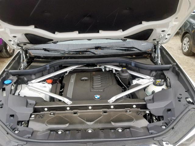 5UXCR6C51KLK81397 - 2019 BMW X5 XDRIVE4 WHITE photo 7