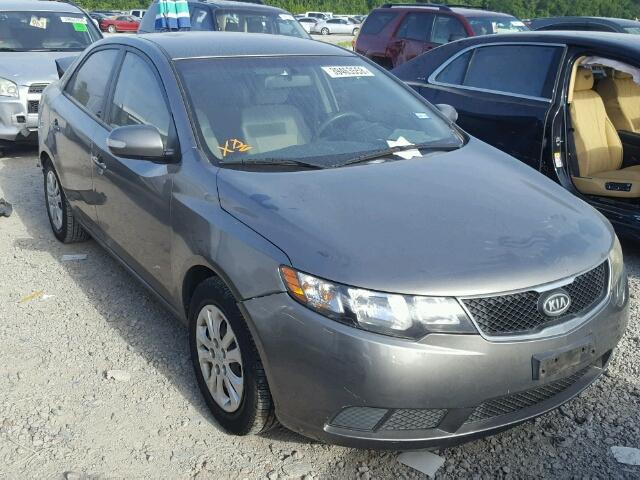 KNAFU4A22A5843818 - 2010 KIA FORTE EX GRAY photo 1