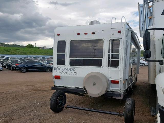 4X4FRLD2381824569 - 2008 ROCK TRAILER WHITE photo 4