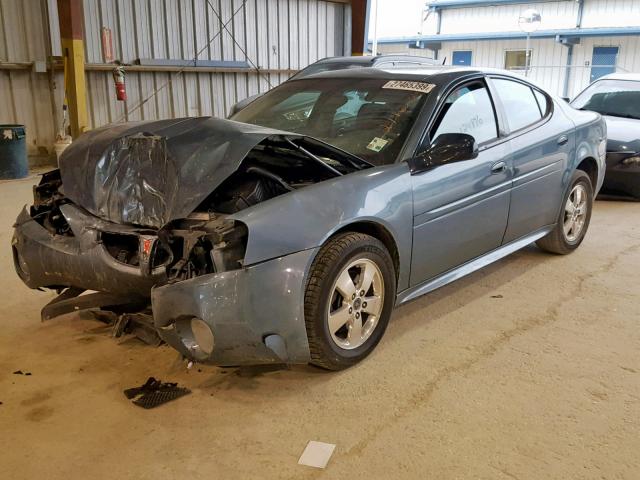 2G2WP582161155425 - 2006 PONTIAC GRAND PRIX BLUE photo 2