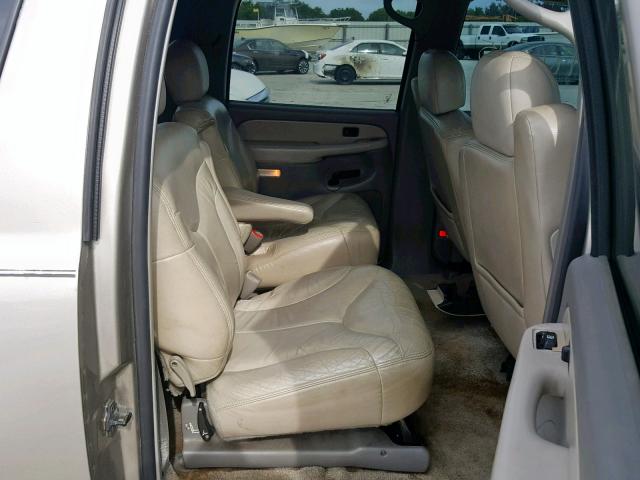 1GKEC16T21J258525 - 2001 GMC YUKON XL C GRAY photo 6