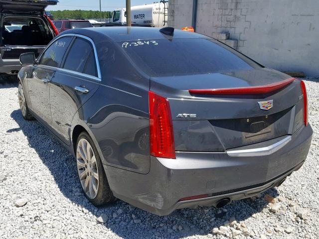 1G6AB5SX6G0193807 - 2016 CADILLAC ATS LUXURY GRAY photo 3