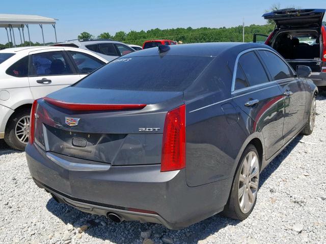 1G6AB5SX6G0193807 - 2016 CADILLAC ATS LUXURY GRAY photo 4