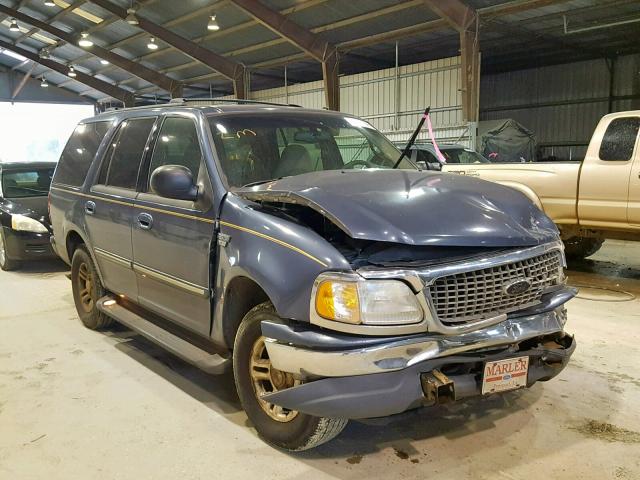 1FMRU15W22LA43038 - 2002 FORD EXPEDITION BLUE photo 1