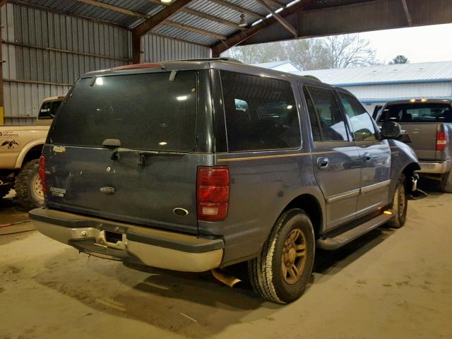 1FMRU15W22LA43038 - 2002 FORD EXPEDITION BLUE photo 4