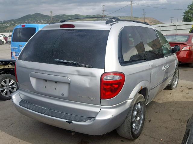 1C4GJ45362B582764 - 2002 CHRYSLER VOYAGER LX SILVER photo 4