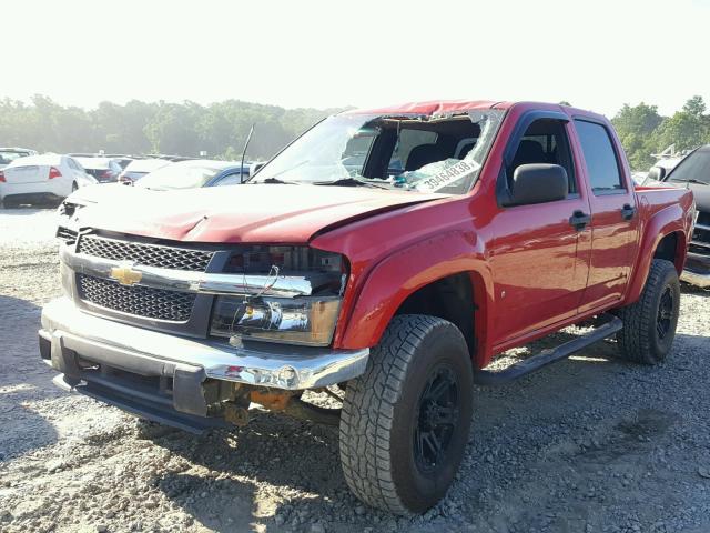 1GCDS43E888189665 - 2008 CHEVROLET COLORADO L RED photo 2