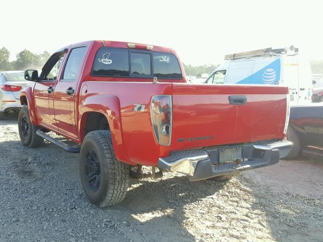 1GCDS43E888189665 - 2008 CHEVROLET COLORADO L RED photo 3