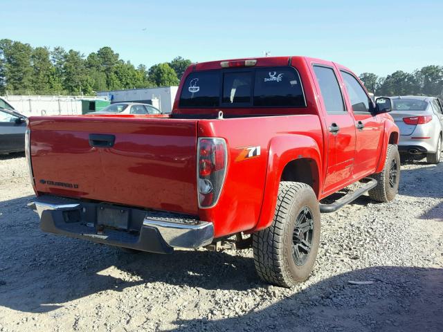 1GCDS43E888189665 - 2008 CHEVROLET COLORADO L RED photo 4