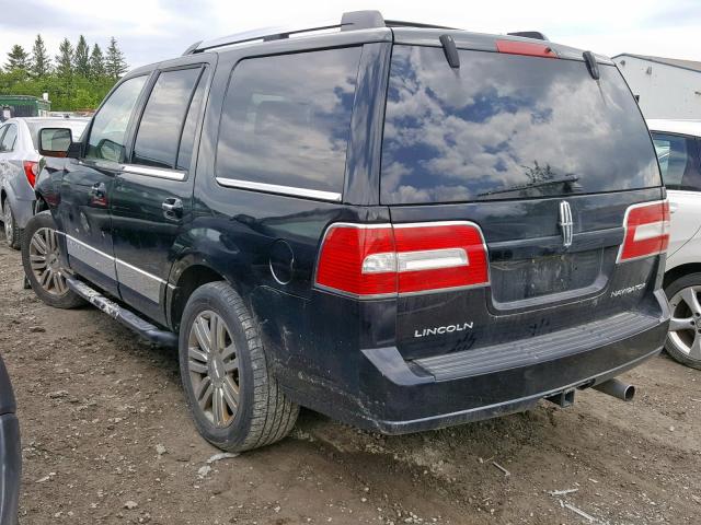 5LMFU28587LJ24156 - 2007 LINCOLN NAVIGATOR BLACK photo 3