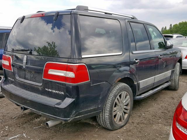 5LMFU28587LJ24156 - 2007 LINCOLN NAVIGATOR BLACK photo 4