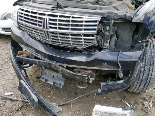 5LMFU28587LJ24156 - 2007 LINCOLN NAVIGATOR BLACK photo 9