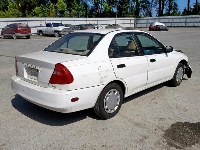 JA3AY26C6YU019746 - 2000 MITSUBISHI MIRAGE DE WHITE photo 4