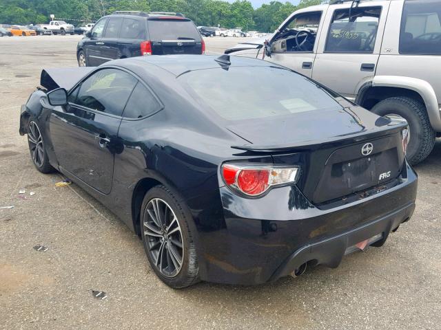 JF1ZNAA19F9705766 - 2015 TOYOTA SCION FR-S BLACK photo 3