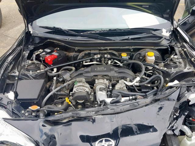 JF1ZNAA19F9705766 - 2015 TOYOTA SCION FR-S BLACK photo 7